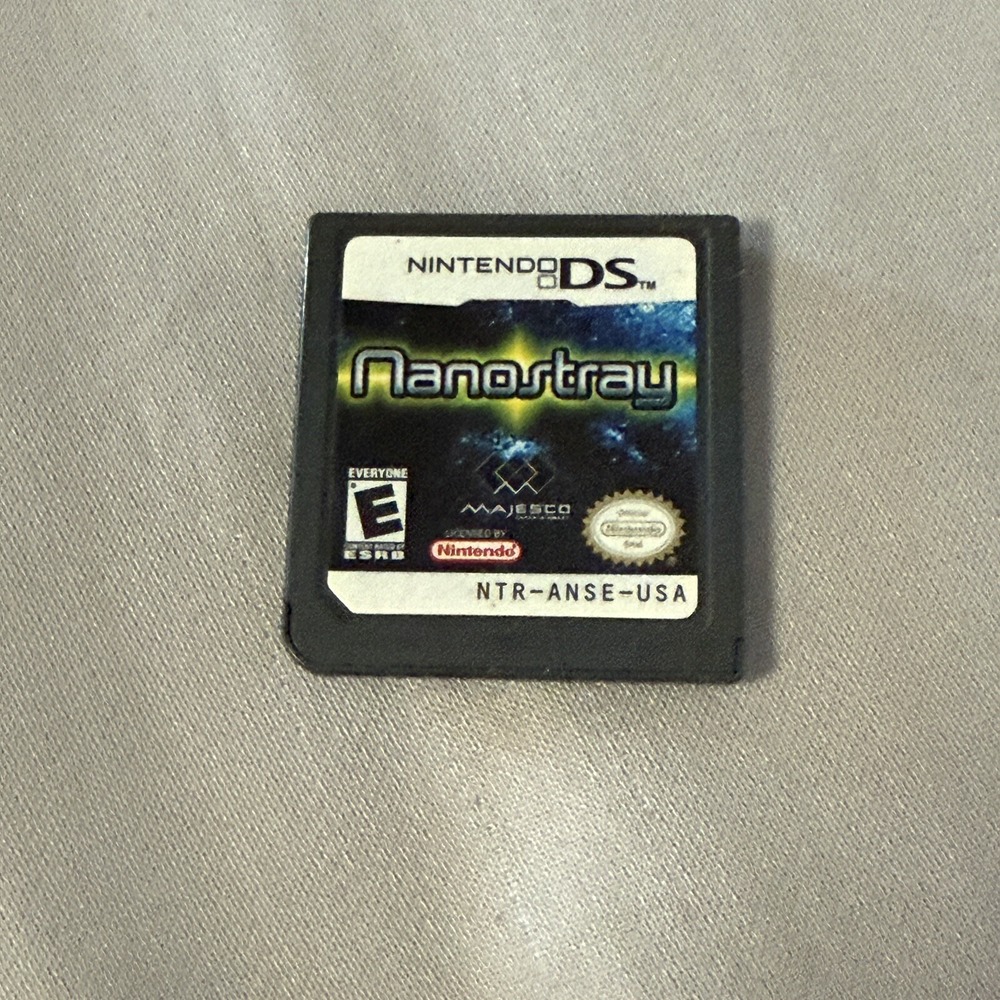 Nanostray (Nintendo DS, 2008) Authentic Fast‎ Shipping